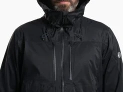 Deflektr™ Hybrid Shell -Sports Clothing Shop 1099 deflektr hybrid shell raven detail 1 pdp photo