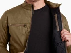Kaffe Racer™ -Sports Clothing Shop 1135 kaffe racer dark khaki detail 58155 cc2 pdp photo