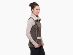 Dani Sherpa™ Vest -Sports Clothing Shop 2088 ws dani sherpa vest oak side pdp photo