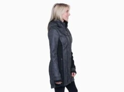 Dani Sherpa™ Trench -Sports Clothing Shop 2110 ws dani sherpa trench raven side pdp photo