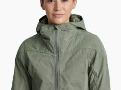 The Outsider® -Sports Clothing Shop 2202 ws renegade hybrid jacket sage detail 3 pdp photo