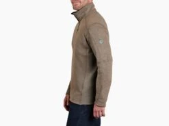 Interceptr™ 1/4 Zip -Sports Clothing Shop 3185 interceptr qtr zip oatmeal side correct pdp photo