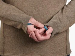 Interceptr™ 1/4 Zip -Sports Clothing Shop 3185 interceptr qtr zip oatmeal detail 2 pdp photo