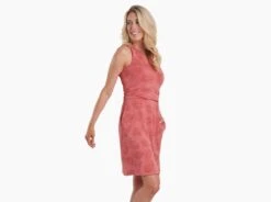 Skyla™ Dress -Sports Clothing Shop 4013 skyla dress dark dahlia side pdp photo