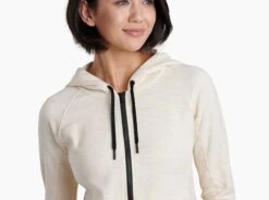 Lola™ FZ Hoody -Sports Clothing Shop 4185 lola fz hoody ivory detail 1 pdp photo