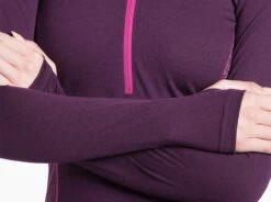 Kaskade™ Zip Neck -Sports Clothing Shop 4264box kaskade zip neck mulberry detail 1 pdp photo