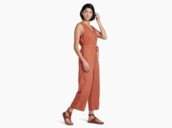 Fresco™ Jumpsuit -Sports Clothing Shop 4300 fresco jumpsuit clay side pdp photo