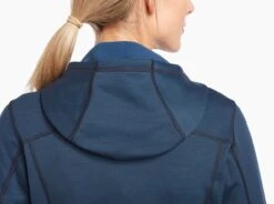 Dynawool™ Skuba Hoody -Sports Clothing Shop 4373 ws dynawool hoody indigo detail 6 pdp photo