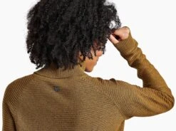 Solace™ Sweater -Sports Clothing Shop 4406 solace sweater antique gold detail 1 pdp photo