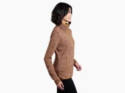 Ascendyr™ 1/4 Zip -Sports Clothing Shop 4420 ascendyr qtr zip antique gold side pdp photo