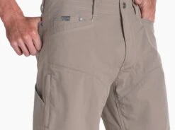 Konfidant Air™ Short -Sports Clothing Shop 5103 konfidantairshort desertkhaki detail 1 pdp photo