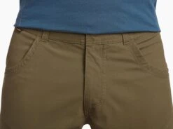 Ramblr™ -Sports Clothing Shop 5125 ramblr short olivebrown detail 1 pdp photo