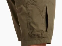 Ramblr™ -Sports Clothing Shop 5125 ramblr short olivebrown detail 3 pdp photo