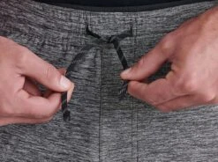 Revivr™ Short -Sports Clothing Shop 5291 revivr short grey heather detail 3 pdp photo