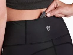 Toasty Transcendr® Legging -Sports Clothing Shop 6332 ws toasty travrse legging raven detail 3 pdp photo