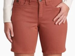 Kontour™ Short 8" -Sports Clothing Shop 6375 kontour short 8in antique rose detail 3 pdp photo