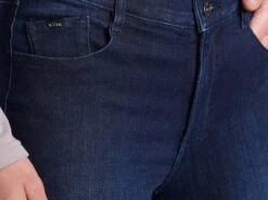 9" Kontour™ Flex Denim Skinny -Sports Clothing Shop 6382 9in kontour flex denim skinny midnight detail 2 pdp photo