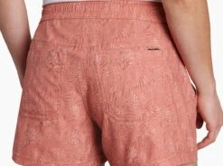 Vantage™ Short 4" -Sports Clothing Shop 6405 ws vantage short 4in terra cotta print detail 1 pdp photo