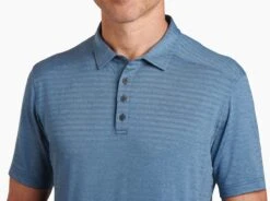 AirKÜHL™ Polo -Sports Clothing Shop 7344 airkuhl polo marin blue detail 3 pdp photo