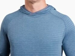 AirKÜHL™ Hoody -Sports Clothing Shop 7345 ms airkuhl hoody marin blue detail 2 pdp photo