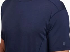 Cashmerino™ -Sports Clothing Shop 7369 merino primo t pirate blue detail 1 pdp photo