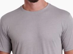 Brazen KÜHLDRY® Crew -Sports Clothing Shop 7495 kuhldry crew cloud gray detail 3 pdp photo