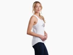 Reflection™ Tank -Sports Clothing Shop 8007 reflection graphic tank white side pdp photo