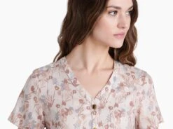 Hadley™ -Sports Clothing Shop 8009 hadley ss sandstone print detail 3 pdp photo