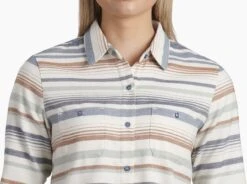 Kamila™ Stripe -Sports Clothing Shop 8060 kamila stripe multi blue detail 1 pdp photo