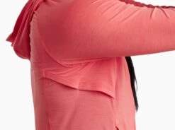 Inspira™ FZ Hoody -Sports Clothing Shop 8189 inspira fz hoody plumeria detail 3 pdp photo