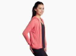 Inspira™ FZ Hoody -Sports Clothing Shop 8189 inspira fz hoody plumeria side 2 pdp photo