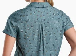 Elsie™ -Sports Clothing Shop 8191 elsie ss eucalyptus flora detail 3 pdp photo