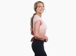 Isla™ -Sports Clothing Shop 8307 isla ss sandstone side alt pdp photo