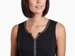 Shay™ Tank -Sports Clothing Shop 8408 shay tank black detail 2 pdp photo