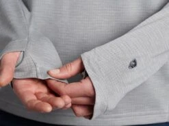 KÜHL Engineered™ Hoody -Sports Clothing Shop 8466 ws engineered hoody cloud gray detail 2 pdp photo