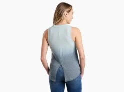 Isla™ Tank -Sports Clothing Shop 8470 isla tank eucalyptus back pdp photo