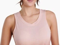 Isla™ Tank -Sports Clothing Shop 8470 isla tank sandstone detail 1 pdp photo