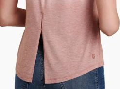 Isla™ Tank -Sports Clothing Shop 8470 isla tank sandstone detail 2 pdp photo