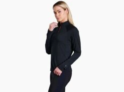Agility™ 1/4 Zip -Sports Clothing Shop 8489 bk s 2 7007 pdp photo